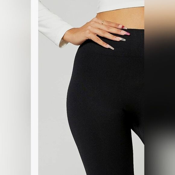 New Mix Premium Fleece Lined Leggings - Picture 3 of 11